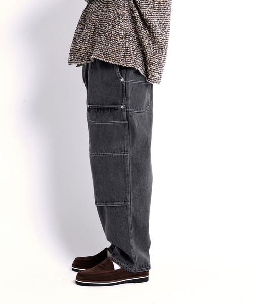 bal(バル)の「【BAL / バル】LOOSE FIT DENIM WORK PANT(デニムパンツ・メンズ・ブラック/ネイビー・1/2)」の14枚目の写真