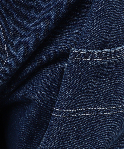 bal(バル)の「【BAL / バル】LOOSE FIT DENIM WORK PANT(デニムパンツ・メンズ・ブラック/ネイビー・1/2)」の4枚目の写真