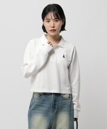 ALAND | 【UNISEX】ALAND／Aロゴワッペンポロ(ポロシャツ)