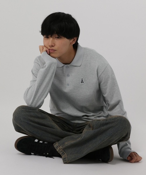 ALAND(エーランド)の「【UNISEX】ALAND/Aロゴワッペンポロ(ポロシャツ・レディース・ブラック/グレー/ホワイト・SMALL/LARGE)」の18枚目の写真