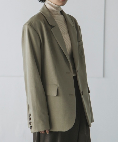 セール】チャンキージャケット（テーラードジャケット）｜TENTO