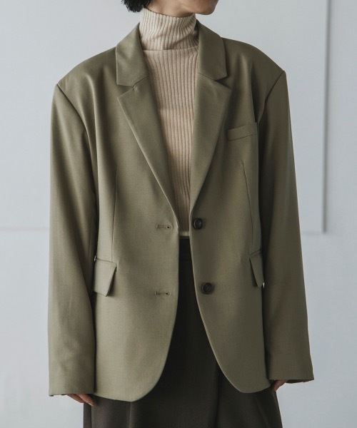 セール】チャンキージャケット（テーラードジャケット）｜TENTO