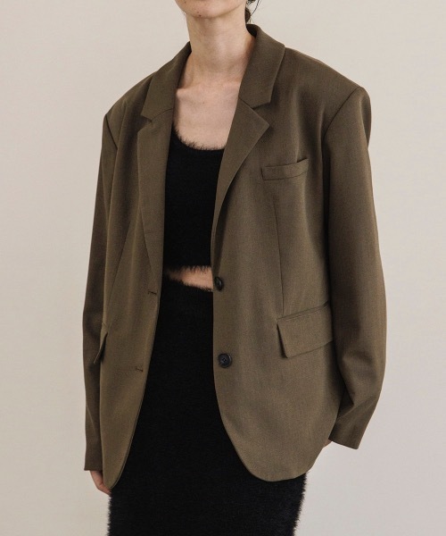 セール】チャンキージャケット（テーラードジャケット）｜TENTO