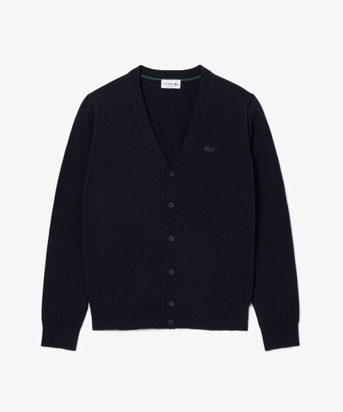 LACOSTE(ラコステ)の「エッセンシャルメリノウールカーディガン(カーディガン/ボレロ・メンズ・ブラック/グレー/ネイビー・4/3/2/5)」の18枚目の写真