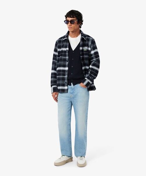 LACOSTE(ラコステ)の「エッセンシャルメリノウールカーディガン(カーディガン/ボレロ・メンズ・ブラック/グレー/ネイビー・4/3/2/5)」の20枚目の写真