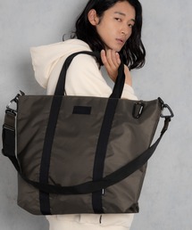 【ADAMPATEK/アダムパテック】firm polyester tote bag / ポリエステルビッグトートバッグ