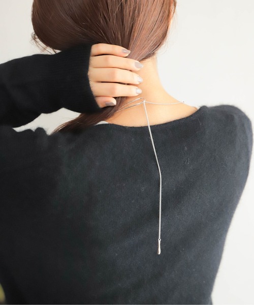 ラインチョーカーラリエット（ネックレス）｜rapiecage（ラピエサージュ）
