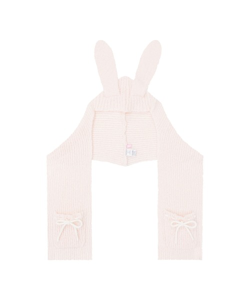 Honey Cinnamon(ハニーシナモン)の「みみ付きマフラー(マフラー・レディース・ブラック/ホワイト系その他/ピンク/ホワイト系その他2・FREE)」の7枚目の写真