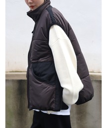 【LA PEAU DE GEM】teck vest/テックベスト LA PEAU DE GEM】teck vest/テックベスト - メルカリ