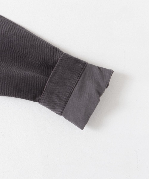 URBAN RESEARCH DOORS（アーバンリサーチドアーズ）の「『親子リンク』『UR TECH』コーデュロイシャツワンピース(KIDS)（ワンピース・キッズ・グレー/マスタード/ベージュ・135/120/105）」の16枚目の写真