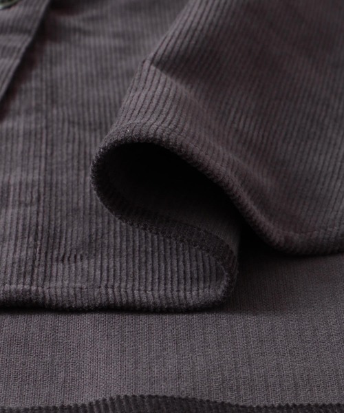 URBAN RESEARCH DOORS（アーバンリサーチドアーズ）の「『親子リンク』『UR TECH』コーデュロイシャツワンピース(KIDS)（ワンピース・キッズ・グレー/マスタード/ベージュ・135/120/105）」の18枚目の写真