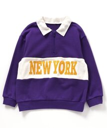 BREEZE | 【BREEZE NEW JACK】ハーフジップロゴトレーナー(スウェット)