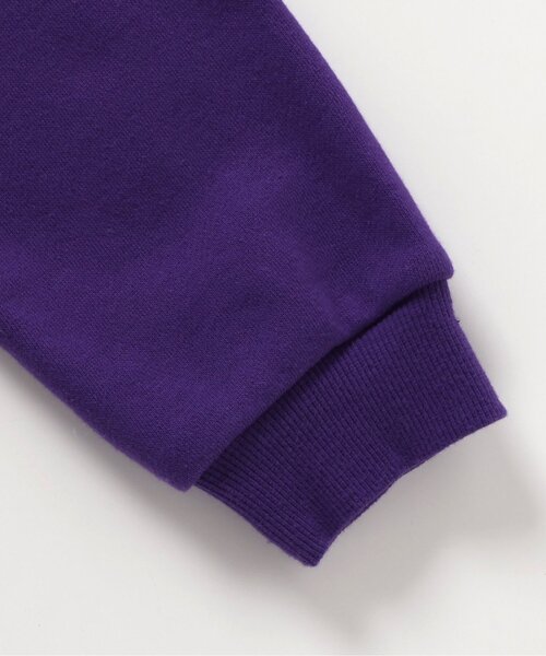 BREEZE（ブリーズ）の「【BREEZE NEW JACK】ハーフジップロゴトレーナー（スウェット・キッズ・パープル/レインボー・90/100/110/120/130/140/150/160）」の12枚目の写真