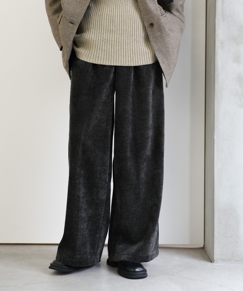 mochaページ⑤ ベロアイージーパンツ（その他パンツ）｜select MOCA（セレクト