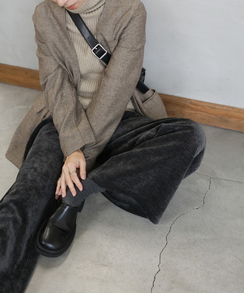 mochaページ⑤ ベロアイージーパンツ（その他パンツ）｜select MOCA（セレクト