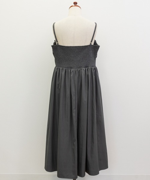 シャーリング切替リボンキャミワンピース（ワンピース）｜CLETTE（クレット）