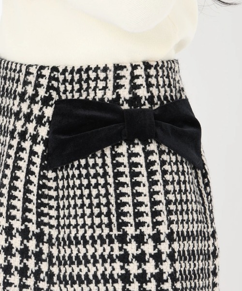 【セール】ﾘﾎﾞﾝﾓﾁｰﾌﾐﾆｽｶｰﾄ（スカート）｜UNIVERVAL MUSE（ユニバーバル ミューズ）