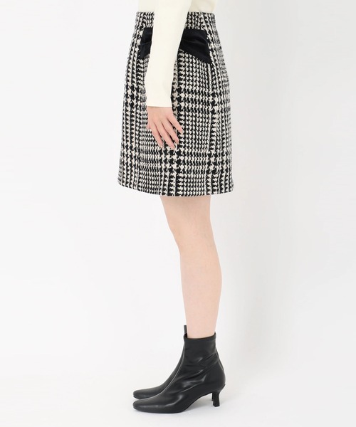 【セール】ﾘﾎﾞﾝﾓﾁｰﾌﾐﾆｽｶｰﾄ（スカート）｜UNIVERVAL MUSE（ユニバーバル ミューズ）