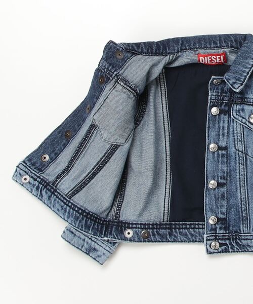 DIESEL KIDS（ディーゼルキッズ）の「DIESEL（ディーゼル）Baby デニムジャケット（デニムジャケット・キッズ・ブルー・24M）」の5枚目の写真