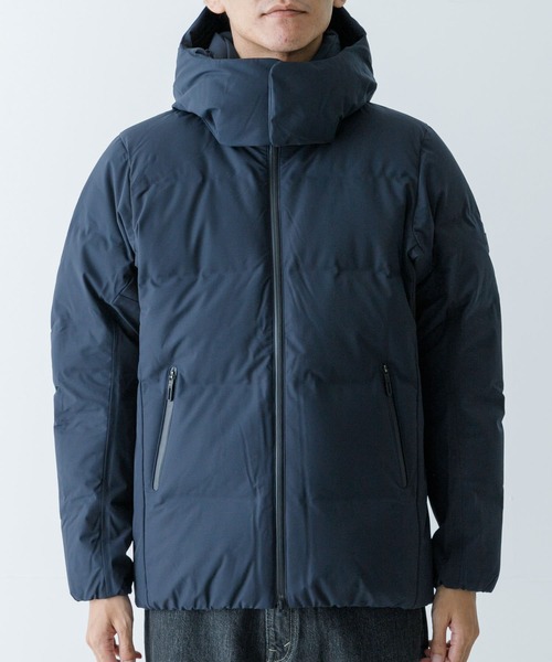 【美品】ムーレー　ANTHEA 切替　ダウンジャケット　グリーン系　L PYRENEX / ピレネックス】ELAURA2 / エローラ2 / ダウン