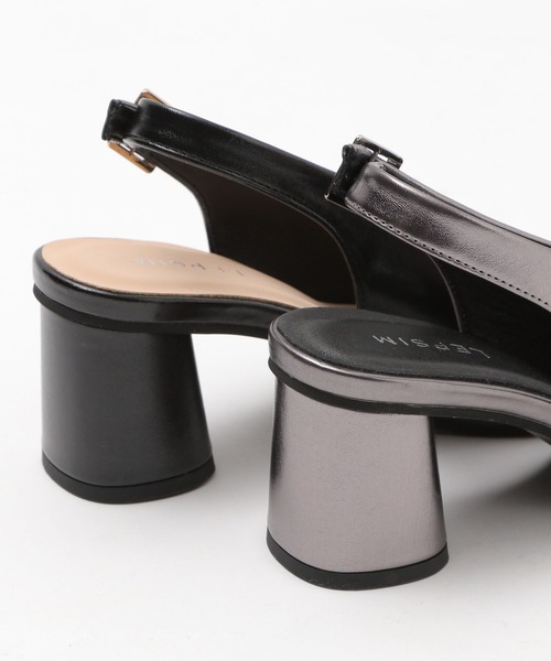 LEPSIM（レプシィム）の「スクエアトゥヒールパンプス 284571