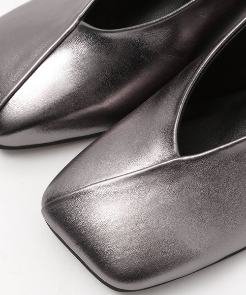 LEPSIM（レプシィム）の「スクエアトゥヒールパンプス　284571（パンプス・レディース・ブラック/ブロンズ・MEDIUM/LARGE）」の14枚目の写真