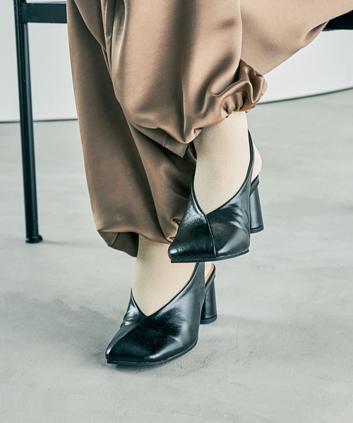 その他 SRI LEPSIM パンプス スクエアトゥヒールパンプス 284571 : ZOZOTOWN