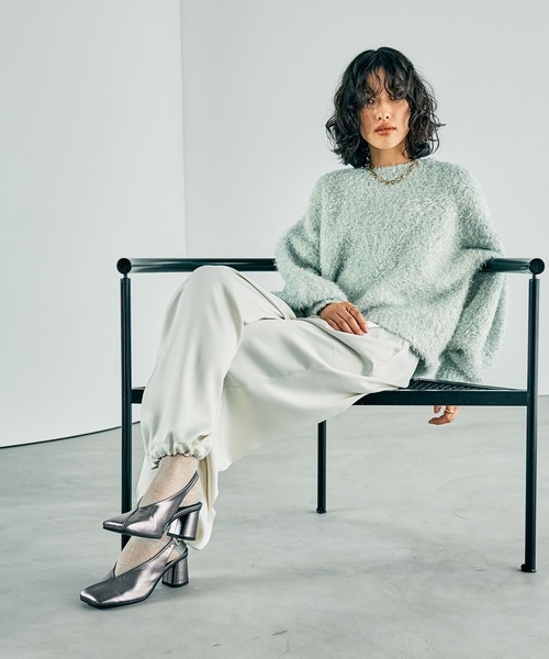 LEPSIM（レプシィム）の「スクエアトゥヒールパンプス　284571（パンプス・レディース・ブラック/ブロンズ・MEDIUM/LARGE）」の22枚目の写真