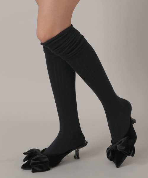 FOREVER 21（フォーエバー トゥエンティーワン）の「【2024FW】クシュハイソックス（ソックス/靴下・レディース・ホワイト/ブラック・FREE）」の21枚目の写真