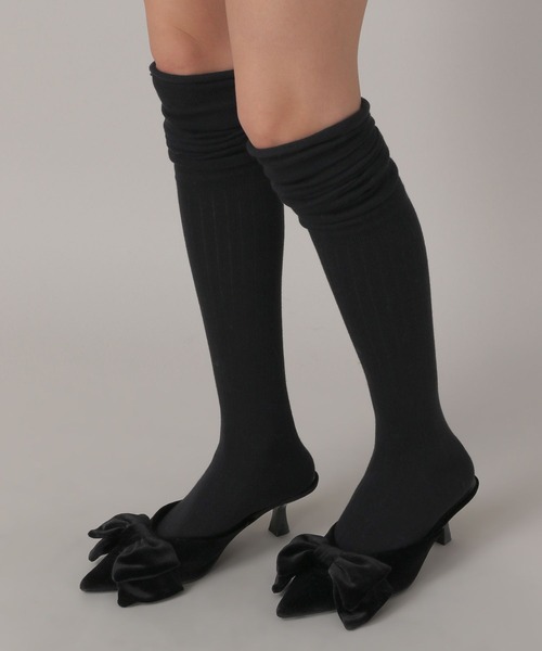 FOREVER 21（フォーエバー トゥエンティーワン）の「【2024FW】クシュハイソックス（ソックス/靴下・レディース・ホワイト/ブラック・FREE）」の22枚目の写真