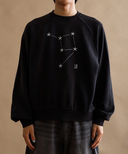 epnok（エプノック）の「【EPNK】Silver star pigment sweat / シルバースターピグメントスウェット（スウェット・メンズ・ボルドー/ブラック・MEDIUM/SMALL/LARGE）」の10枚目の写真