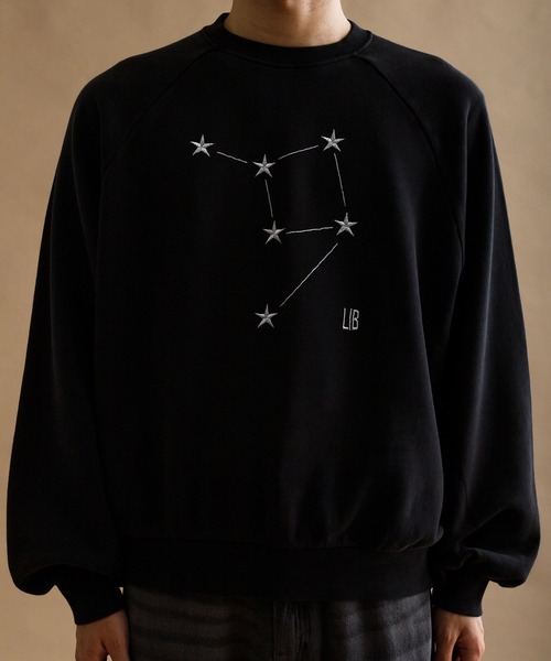 epnok（エプノック）の「【EPNK】Silver star pigment sweat / シルバースターピグメントスウェット（スウェット・メンズ・ボルドー/ブラック・MEDIUM/SMALL/LARGE）」の17枚目の写真