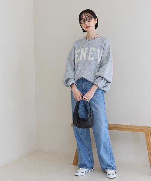 meilmada（メイルマダ）の「ジャガードロゴニット（ニット/セーター