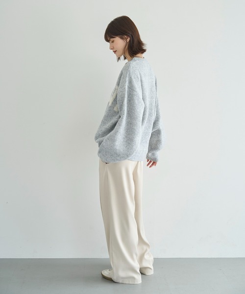 セール】ジャガードロゴニット（ニット/セーター）｜meilmada