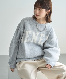 meilmada（メイルマダ）の「ジャガードロゴニット（ニット/セーター）」