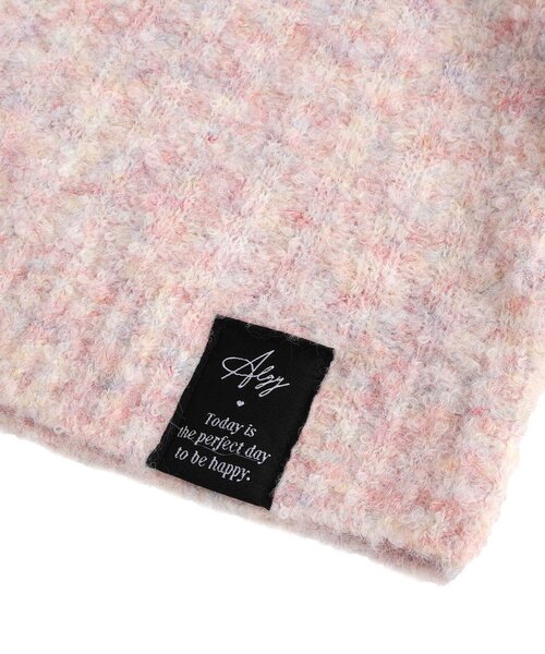 algy(アルジー)の「ロゴシシュウミックスニット(ニット/セーター・キッズ・サックスブルー/ピンク・XX-SMALL/X-SMALL/MEDIUM/SMALL)」の13枚目の写真