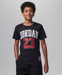 JORDAN BRAND(�W���[�_���u�����h)�̃W���[�_�� �W���j�A (�{�[�C�Y) T�V���c / Jordan Big Kids' (Boys') T-Shirt DB7394-011 Black(T�V���c/�J�b�g�\�[)
