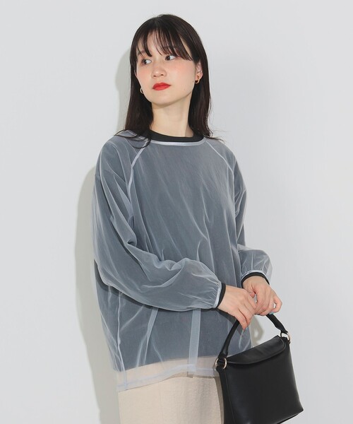 ビッグロンT × シアープルオーバー（Tシャツ/カットソー