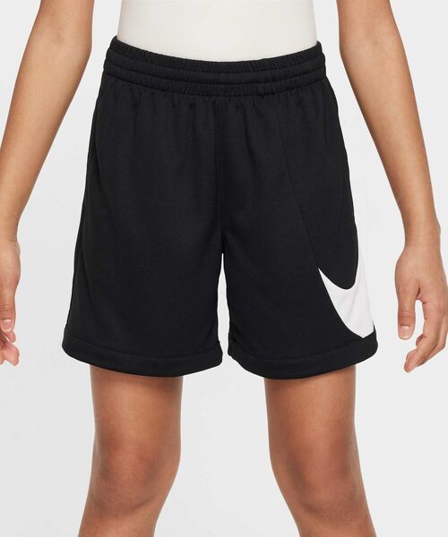 NIKE（ナイキ）の「ナイキ マルチ+ ジュニア Dri-FIT トレーニングショートパンツ / Nike Multi+ Big Kids' Dri-FIT Training Shorts FV0269-010 Black（その他パンツ・キッズ・ブラック・130/140/150/160/170）」の8枚目の写真
