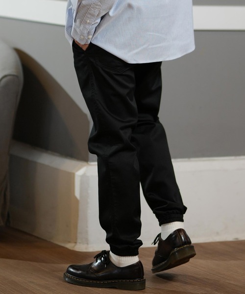 ムラサキスポーツ(ムラサキスポーツ)の「【ムラサキスポーツ限定】 DEAR LAUREL/ディアローレル ロングパンツ/ロンパン ジョガーパンツ シンプル 無地 D25S3104(その他パンツ・メンズ・ブラック/ベージュ/チャコール・M/L/XL)」の5枚目の写真