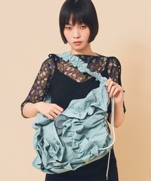 Casselini(キャセリーニ)ボリュームフリルビッグショルダー