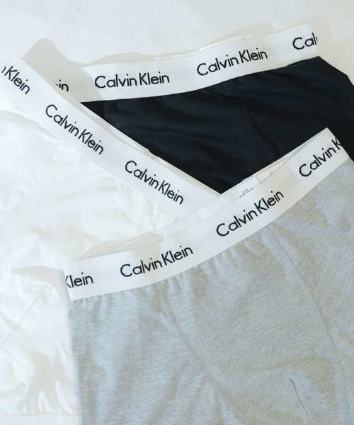 Calvin Klein Underwear（カルバンクラインアンダーウェア）の「【CALVIN KLEIN】 カルバンクライン コットン ストレッチ ボクサーパンツ 3枚パック（ボクサーパンツ・メンズ・マルチ・LARGE/MEDIUM/X-LARGE/SMALL）」の2枚目の写真