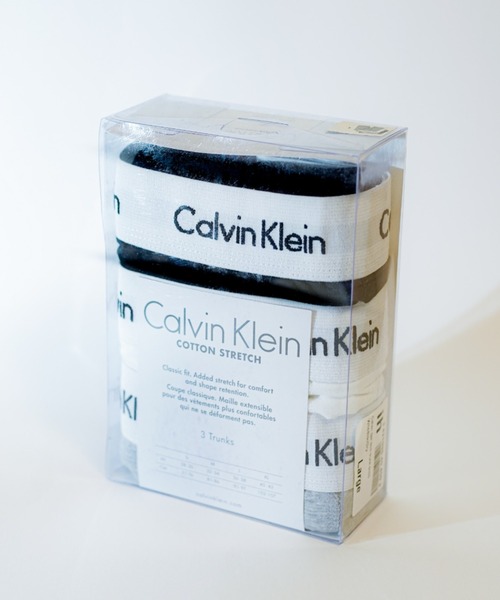 Calvin Klein Underwear（カルバンクラインアンダーウェア）の「【CALVIN KLEIN】 カルバンクライン コットン ストレッチ ボクサーパンツ 3枚パック（ボクサーパンツ・メンズ・マルチ・LARGE/MEDIUM/X-LARGE/SMALL）」の5枚目の写真