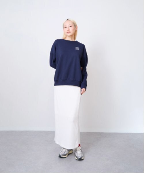 LUKU nari(ルクナーリ)の「カットリブタイトスカート(スカート・レディース・ベージュ/ダークブラウン・F)」の16枚目の写真