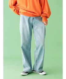 Ungrid | 【WEB限定】ハイウエストワイドストレートデニム(デニムパンツ)