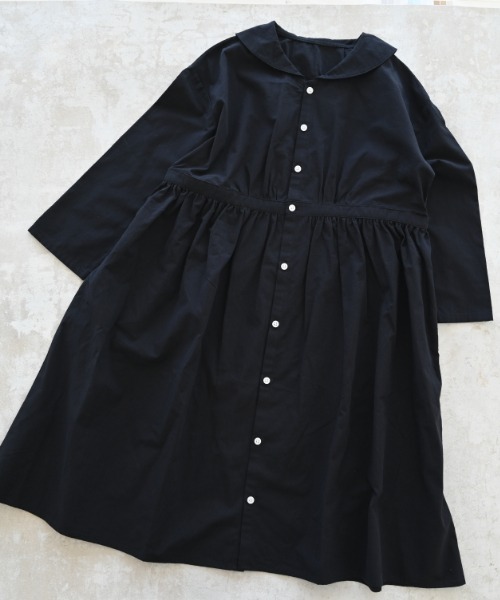 NHT/エヌエイチティー セーラーワンピース（ワンピース）｜NHT（エヌエイチティー）