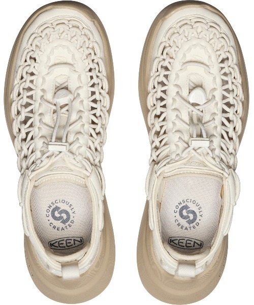 KEEN UNEKE ホワイト サンダル UNEEK WK / ユニーク ダブルケー / レディース スニーカー