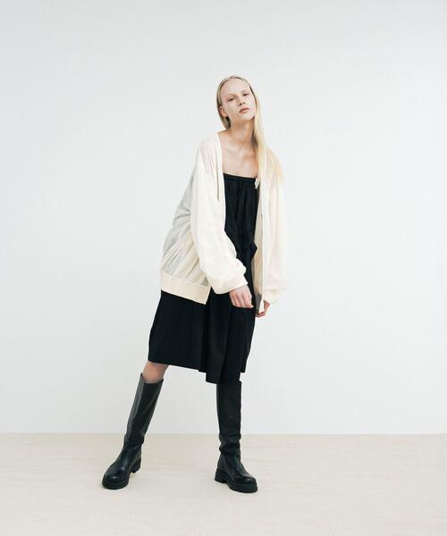 LAATO（ラート）の「free volume skirt（スカート・レディース・オフホワイト/ブラック・FREE）」の22枚目の写真