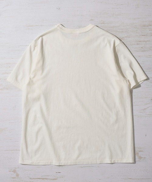 Healthknit（ヘルスニット）の「【Healthknit】TOMPKINS Jersey Crewneck S/S / トンプキン ジャージー クルーネックTシャツ（Tシャツ/カットソー・メンズ・ホワイト×ブラック/ブラック/カーキ/オフホワイト/ミント・MEDIUM/LARGE/X-LARGE）」の18枚目の写真