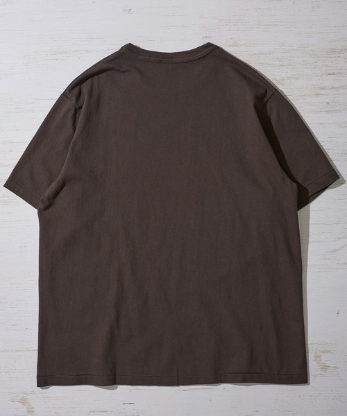 Healthknit（ヘルスニット）の「【Healthknit】TOMPKINS Jersey Crewneck S/S / トンプキン ジャージー クルーネックTシャツ（Tシャツ/カットソー・メンズ・ホワイト×ブラック/ブラック/カーキ/オフホワイト/ミント・MEDIUM/LARGE/X-LARGE）」の14枚目の写真